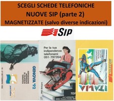 SCEGLI SCHEDE TELEFONICHE NUOVE SIP MAGNETIZZATE   (Parte 2)