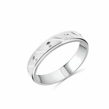 Anello fedina borchie uomo