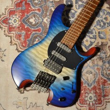 Ibanez QX54QM Blue Sphere Burst Matte [Usato] con custodia morbida