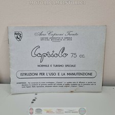 ISTRUZIONI USO MANUTENZIONE