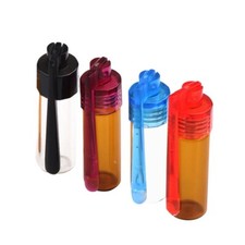 Scatola portaoggetti in vetro 3 pezzi con cucchiaio colore misto dispenser bottiglia spezie confezione regalo