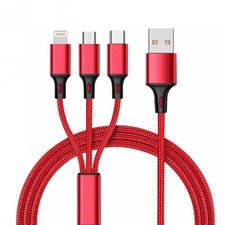CAVO USB 3 IN 1 [TYPE-C 8 PIN