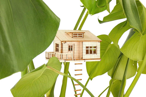 Mini casa sull albero per - sull’albero,
