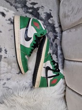 Nike Air Jordan 1 Mid Zoom Scarpe Ragazzo Sneakers Basket Verde TG 40
