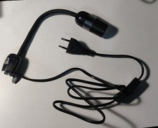 LAMPADA LED BANCO LAVORO BRACCIO PIEGHEVOLE CON MORSETTO