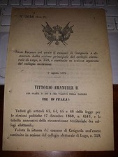 REGIO DECRETO 1875 COMUNE DI COTIGNOLA DISTACCATO SEZ PRINCIPALE DI LUGO 