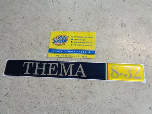 Scritta posteriore lancia - posteriore,