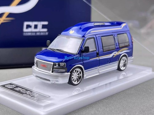 Goc blu gmc savana - goc, 1:64