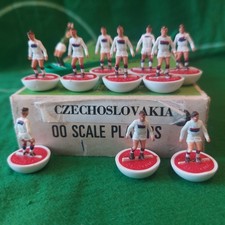 MINT Subbuteo Team HW CZECHOSLOVAKIA WORLD CUP 1970 NAMED ORIGINALE 100%!