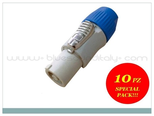 10x connettore powercon - 10x,