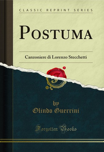 Postuma canzoniere lorenzo - di,
