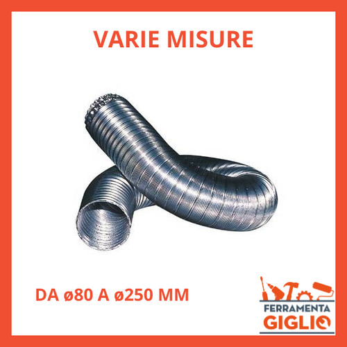Tubo flessibile alluminio - tubo,