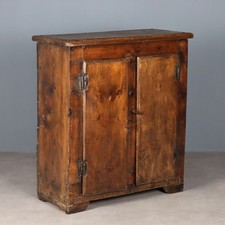 Credenzino antico abete tinto - credenzino,