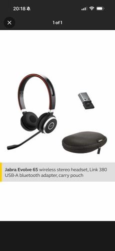 Jabra evolve cuffie - uc,