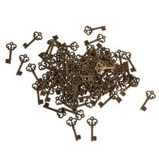 Ciondoli con chiave in bronzo