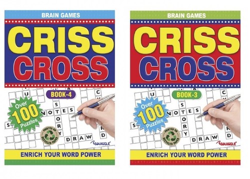 Criss cross jumbo puzzle books - cross,