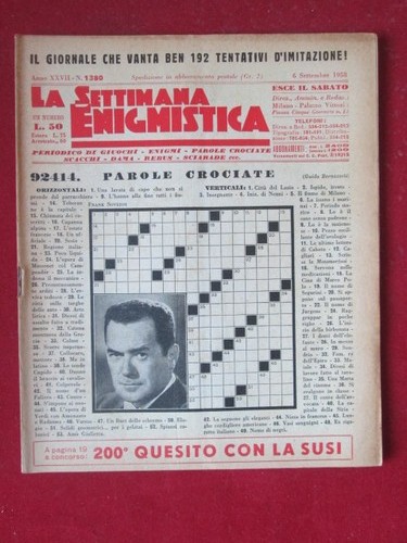 Settimana enigmistica 1380 - enigmistica,
