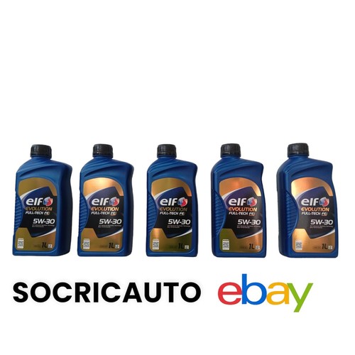 Litri olio motore elf - 5,