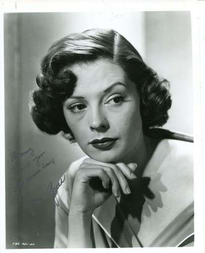 Jane greer autografo attrice - jane,