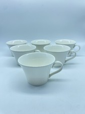 Villeroy & BOCH Luxembourg 0137 A , Lotto 6 Tazze Cappuccino, tea. Porcellana.