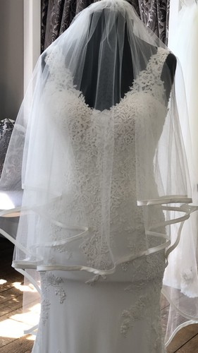 Pronovias velo tulle raso - in, e