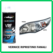 Rinnova fari auto kit rigenerazione ripristino lucida vernice trasparente spray