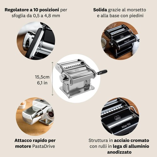 Marcato atlas 150 ice - 150, macchina