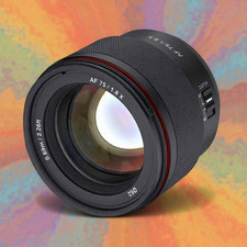 Obiettivo Samyang AF 75mm F1.8 per Fuji X obiettivo compatto ritratto LSTM-AF