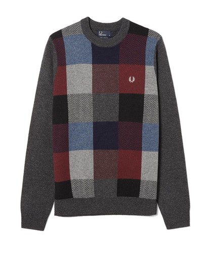 Maglione uomo patchwork fred - patchwork,