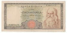 50000 LIRE LEONARDO DECR  19 -