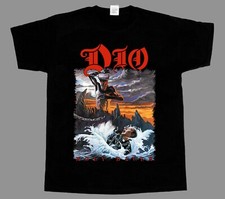 DIO Holy Diver NUOVA T-SHIRT NERA MANICA CORTA/LUNGA 3 4 5XL