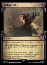 MTG GOLLUM's BITE 536 EXC - MORSO DI GOLLUM - LTR X EN - MAGIC