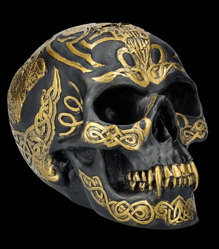 Totenkopf schwarz decorazione - totenkopf,