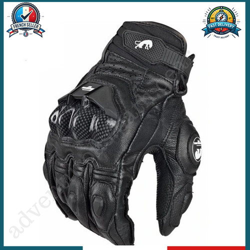 Gants moto cuir - moto,