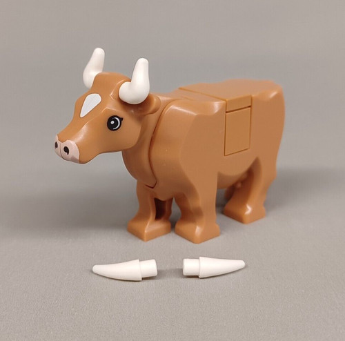 Lego mucca marrone nuovo - lego,