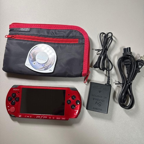Console sony psp - console, rossa