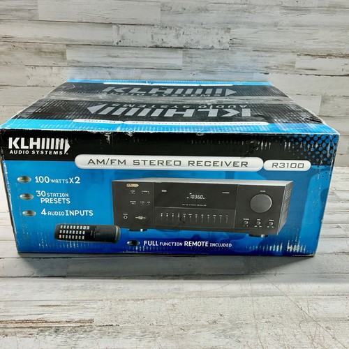 Klh r3100 ricevitore - klh, fm