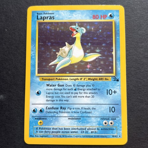 Lapras 10 62 - 🔵, fossil