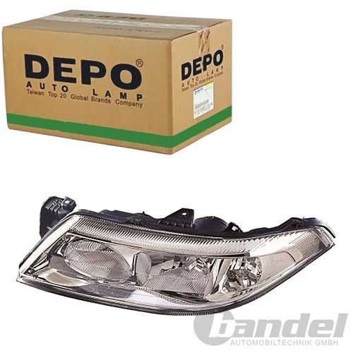 Depo faro destro adatto - h7,
