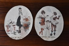 coppia di disegni propaganda