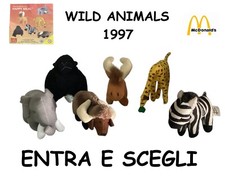 WILD ANIMALS MCDONALD'S MC DONALD'S HAPPY MEAL 1997 SORPRESE ENTRA E SCEGLI