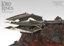 Lotr Sideshow Weta Mace of Sauron,brand new in box