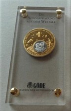 Medaglia - Spazio - conio speciale - Siggi Jähn e Ulf Merbold - PP - con intarsio