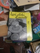 Lotto 13 x rivista LAVORI ARTISTICI ALL'UNCINETTO 