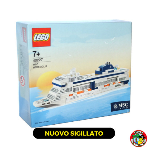 Lego 40227 boat msc - -,