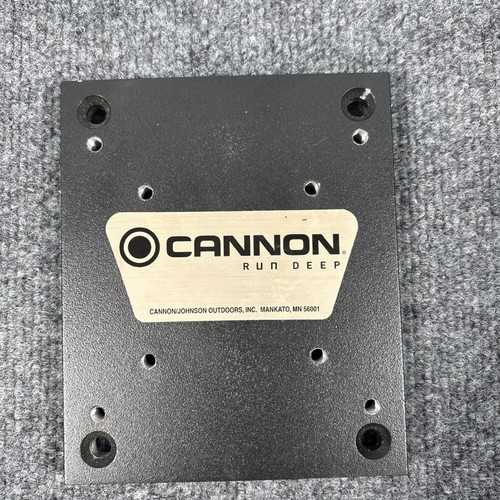 Cannon downrigger piastra - piastra, di
