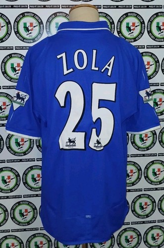 Zola 2001 2002 chelsea maglia - chelsea,