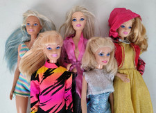 Lotto 5 Barbie doll Abiti