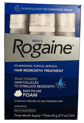 Rogaine minoxidil unscented - rogaine,