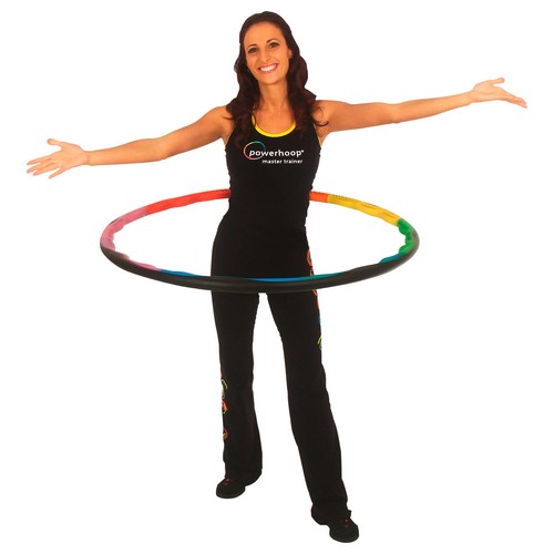 Powerhoop deluxe hula - deluxe, hoop